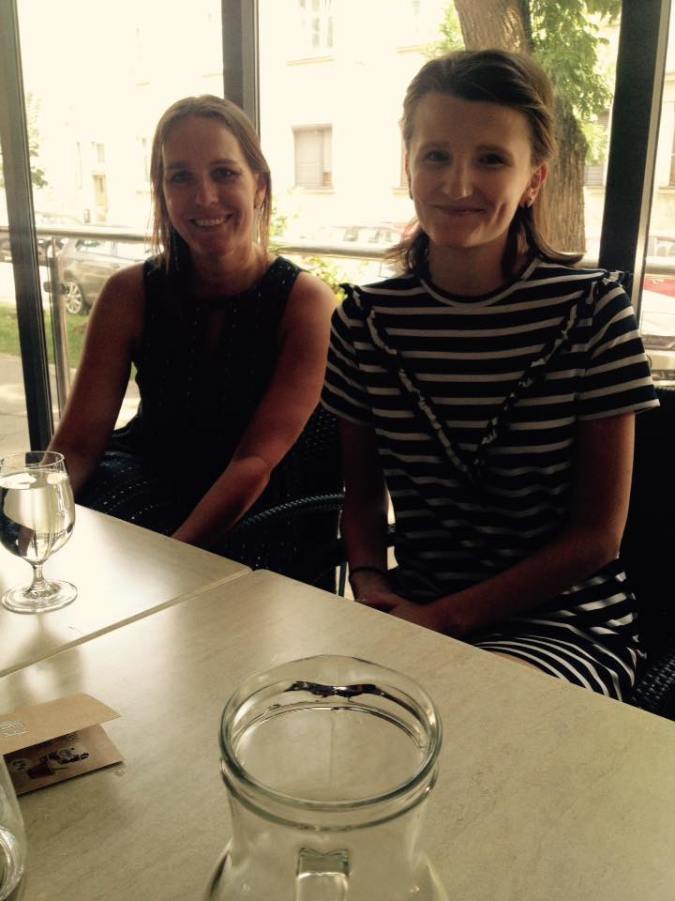 Laura and Jarka stay